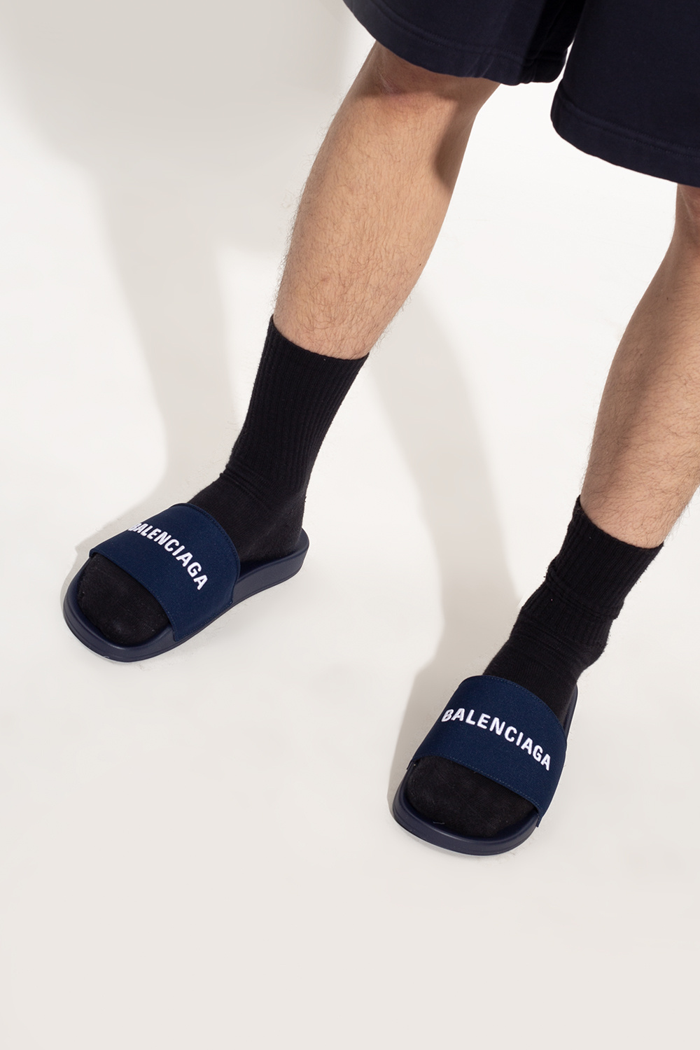 Men balenciaga slides best sale